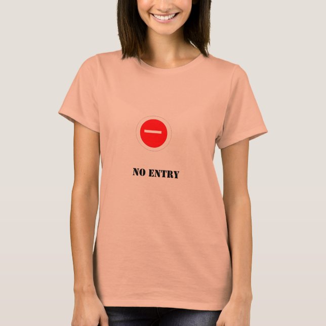 Keine Eingabe T-Shirt (Vorderseite)