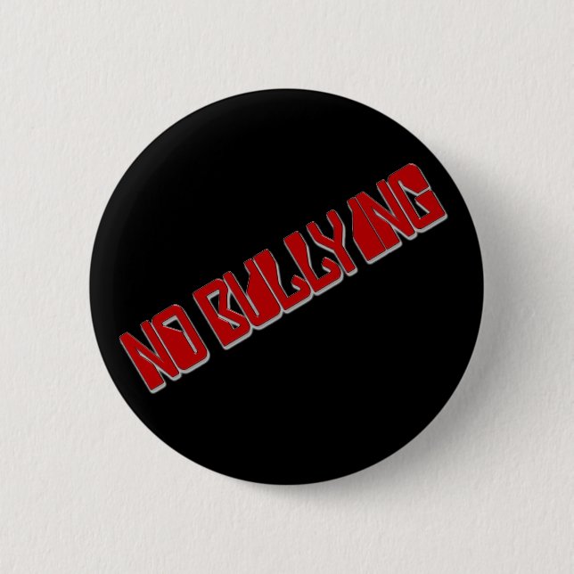 Keine Einschüchterung Button (Vorderseite)