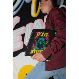 Keine Einstellung - sarkastisch Notizblock