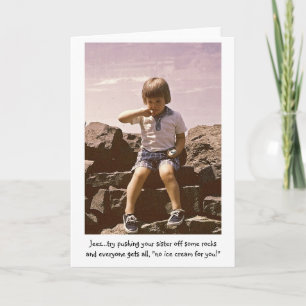 Keine Eiscreme für Sie! Karte