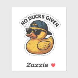 Keine Enten gegeben Aufkleber