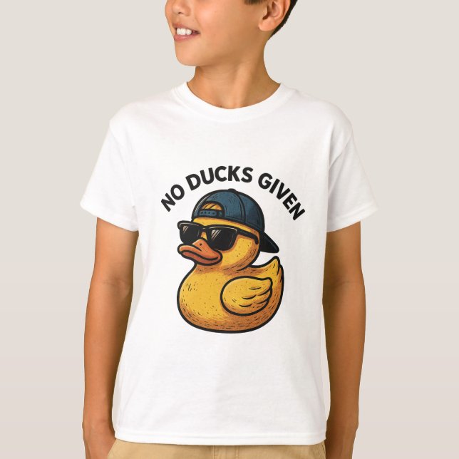 Keine Enten gegeben T-Shirt (Vorderseite)