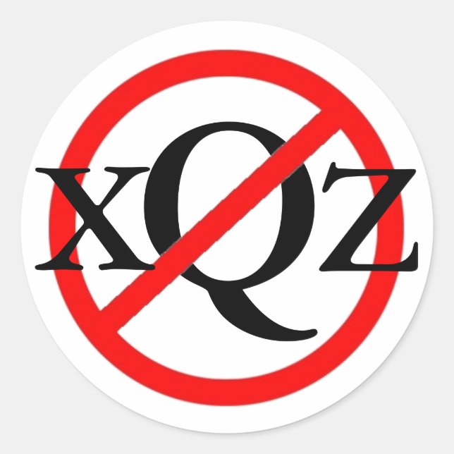 Keine Entschuldigung Runder Aufkleber (Vorderseite)