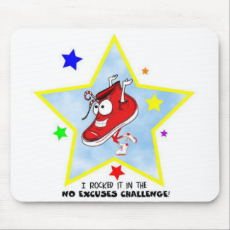 KEINE ENTSCHULDIGUNGEN Herausforderung Mousepad