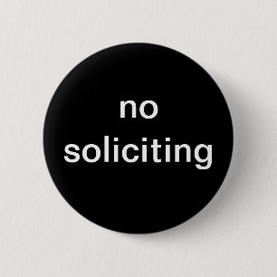 "keine erbitten" Neuheit Button