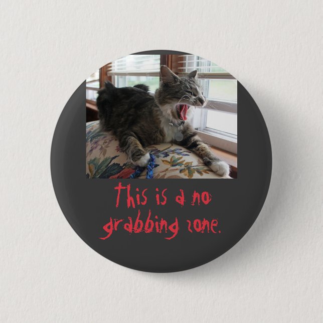 Keine ergreifenzone button (Vorderseite)