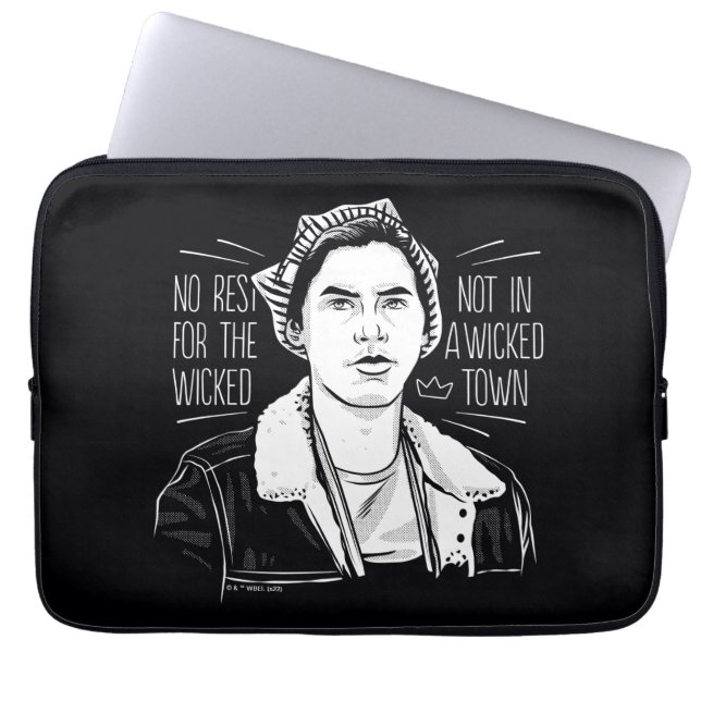 Keine Erholung für die Wackeln Laptopschutzhülle (Vorderseite)