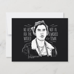 Keine Erholung Mitteilungskarte