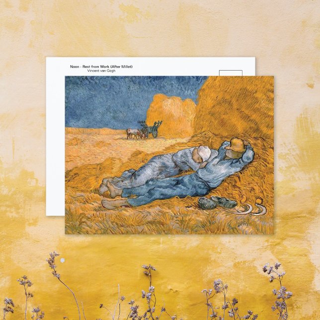 Keine Erholung von Work Vincent van Gogh Postkarte (Von Creator hochgeladen)