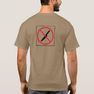 Keine erstechende Rückseite T-Shirt
