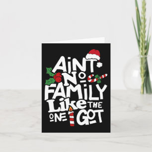 Keine Familie wie die, die ich Got habe, die Famil Karte