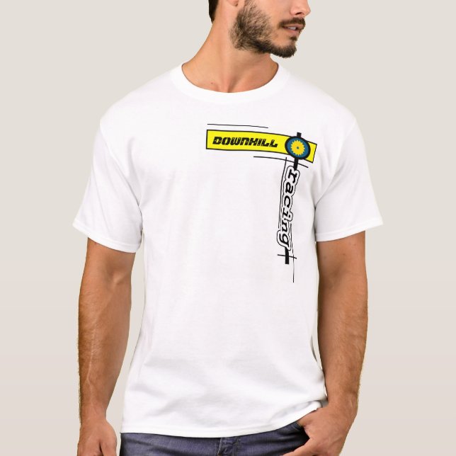 KEINE FEIGLINGE abwärts T-Shirt (Vorderseite)