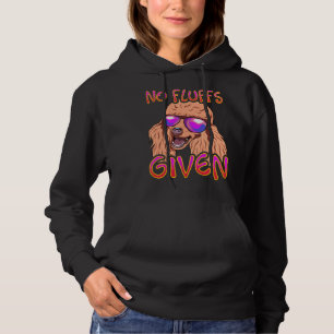 Keine Fluktuationen gegeben Poodle Hoodie