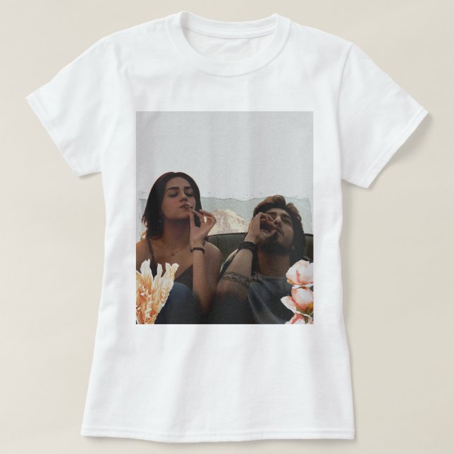 Keine Fragen Gestellt - (Saiyaara) T-Shirt (Design vorne)