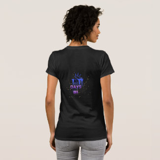  Keine freien Tage | Hustle Streetwear-Typografie- T-Shirt