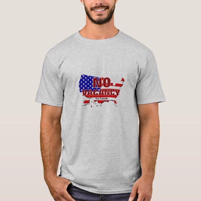 Keine Freizeit - Sichern Sie die Grenze T-Shirt (Vorderseite)