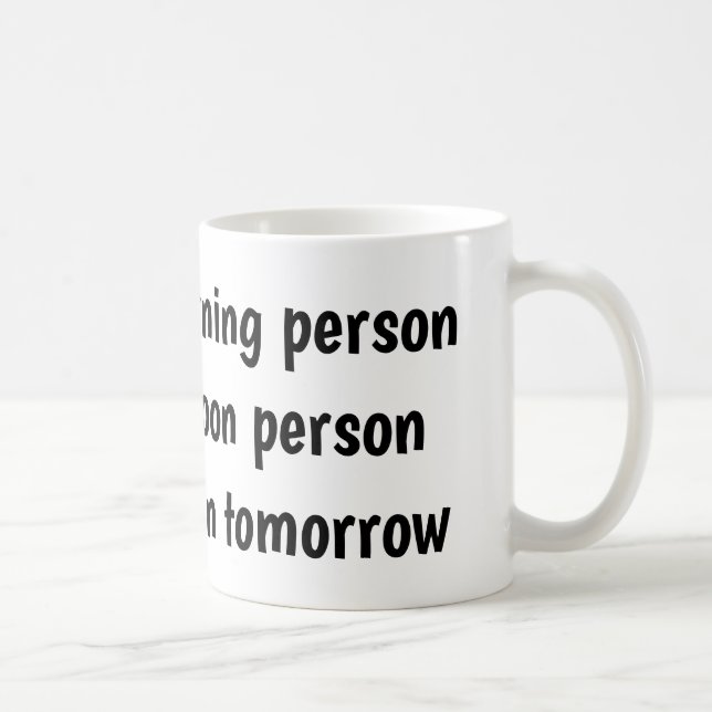 Keine Frühaufsteherin Kaffeetasse (Rechts)