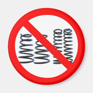 Keine Frühlinge! Magnet