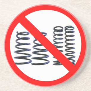 Keine Frühlinge! Untersetzer