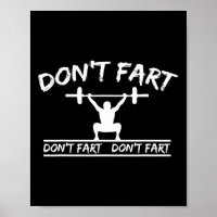 Keine Furz Funny Gym Fitness trainieren Weight Squ