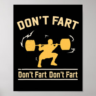 Keine Furz Shirt I Funny Fitness S Poster
