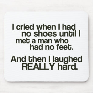 Keine Füße Mousepad "