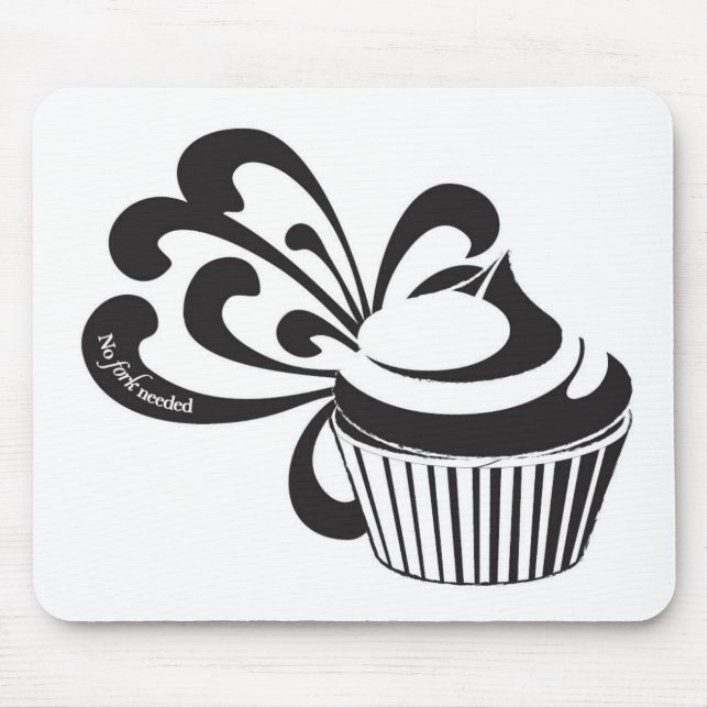 "Keine Gabel erfordert " Mousepad (Vorne)