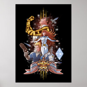 KEINE GÄSTE KEIN GLÜCK POSTER