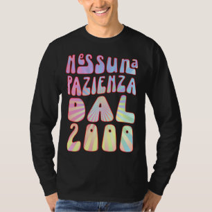 Keine Geduld seit 2000 23 Jahre Geburtstag Retro T-Shirt