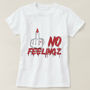 Keine Gefühle Hübsche Nägel Frauen T-Shirt