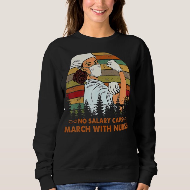 Keine Gehaltskappen Krankenversicherung März Ma Sweatshirt (Vorderseite)