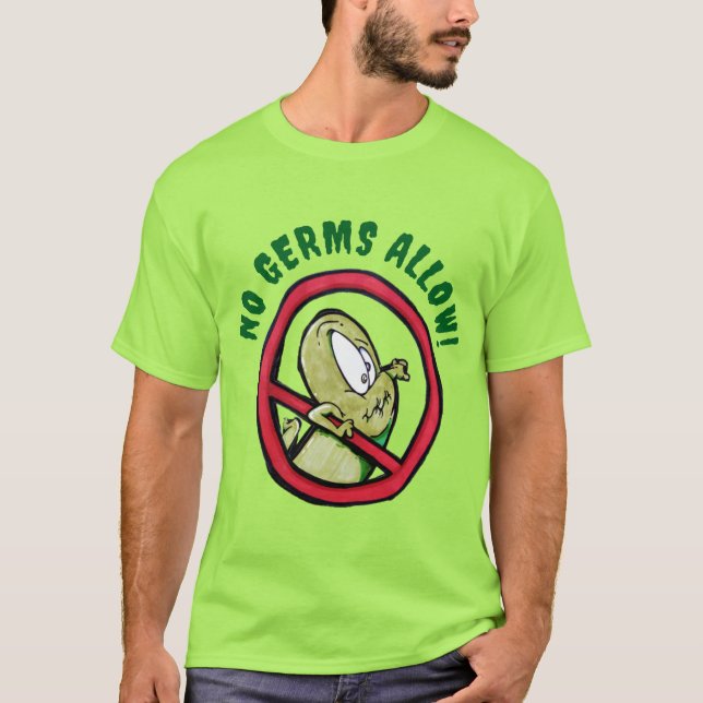 Keine Germs T-Shirt (Vorderseite)