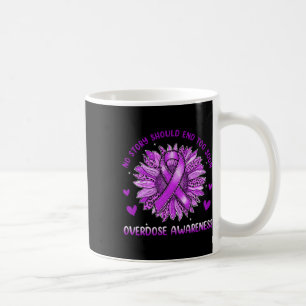 Keine Geschichte sollte zu früh enden Sonnenblumen Kaffeetasse