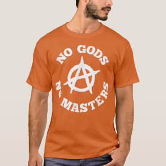 Keine Götter keine Meister Anarchie Symbol Anarchi T-Shirt