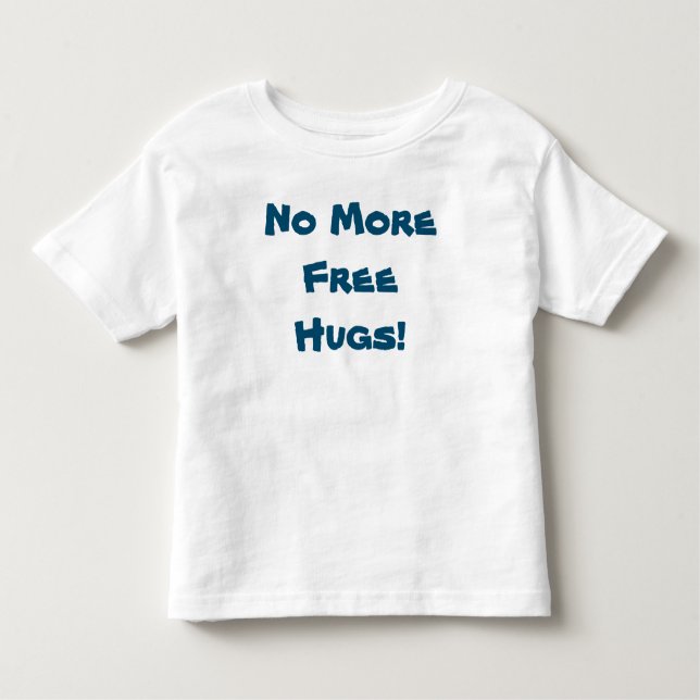 Keine gratis Hugs mehr - Boy Baby Romper Kleinkind T-shirt (Vorderseite)