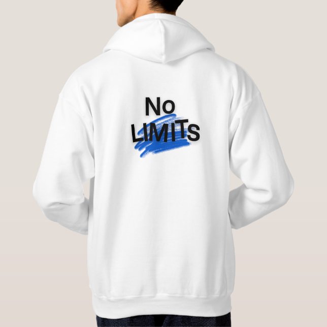 keine Grenzen  Hoodie (Rückseite)