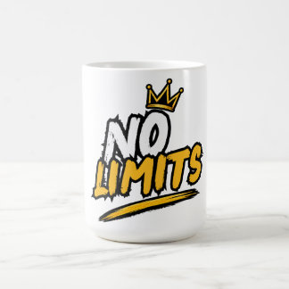 Keine Grenzen Krone Grafik-Mug Kaffeetasse