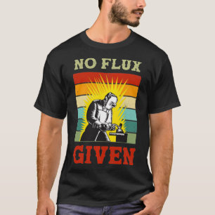Keine Grippe gegeben Lustiger Schweißer Vintage- T-Shirt