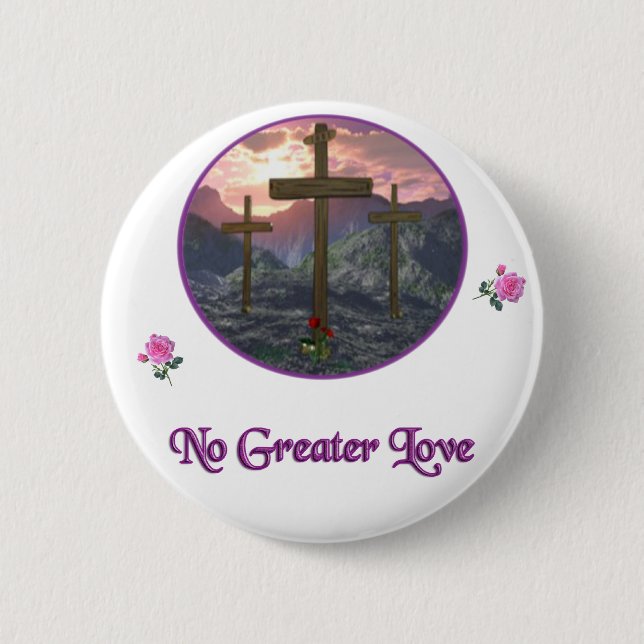 Keine größere Liebe Button (Vorderseite)
