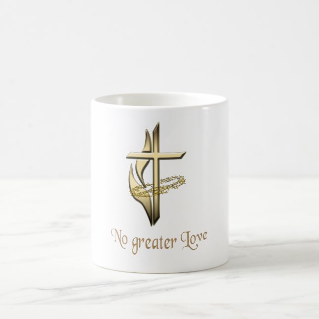 Keine größere Liebe Kaffeetasse (Mittel)