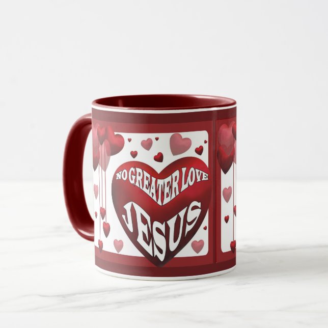 Keine größere Liebe© Tasse 11oz. (Vorderseite Links)