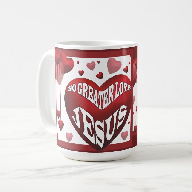 Keine größere Liebe© Tasse 11oz. (Vorderseite Links)