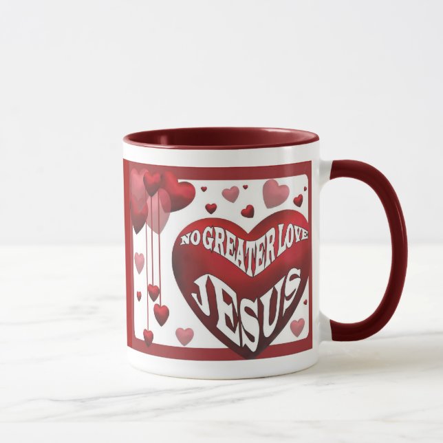 Keine größere Liebe© Tasse 11oz. (Rechts)