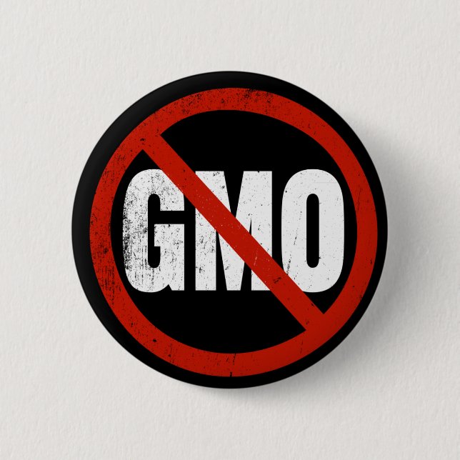 Keine GVO Button (Vorderseite)