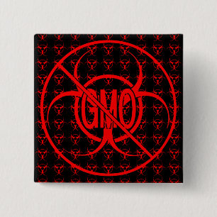 Keine GVO-Buttons Biogefährdung Warnhinweise zu GV Button