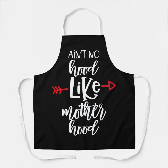 Keine Haube wie Mutterschaft Schürze (Vorderseite)
