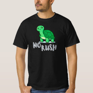 Keine-Hektik-Ruhige-Schnecke-Cartoon-Langsames-Leb T-Shirt