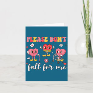 Keine Hemd Don' Fall Physiotherapie Valentinstag Karte
