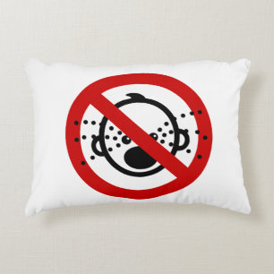 KEINE Heulsusen ⚠ Thai Flughafen Schild ⚠ Dekokissen