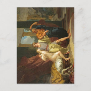 Keine höhere Auflösung verfügbar. Sokrates-Alcibia Postkarte